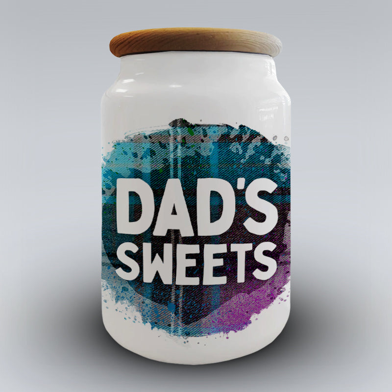 Dad's Sweets - Small Storage Jar