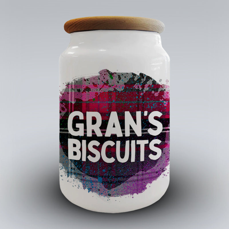 Gran's Biscuits - Small Storage Jar