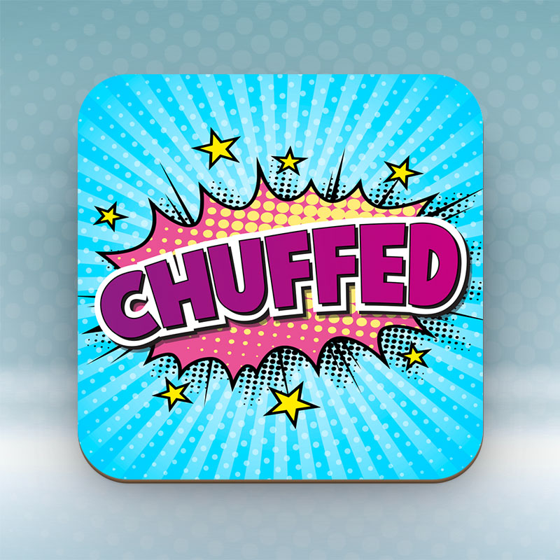 Chuffed - Coaster