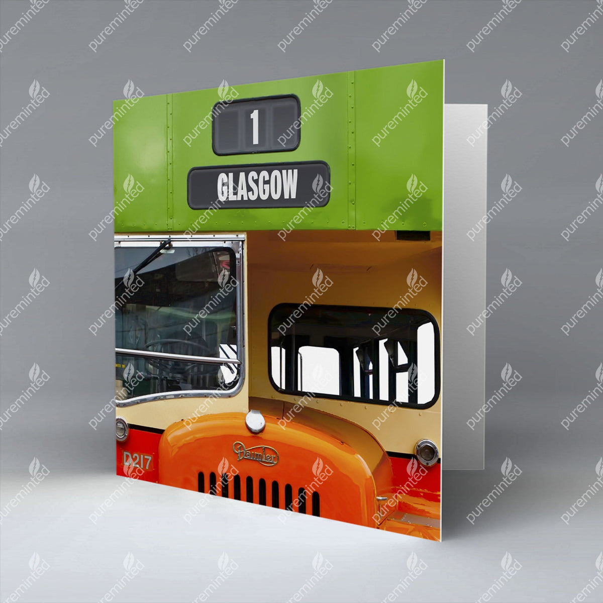 Glasgow Greetings Card pureminted