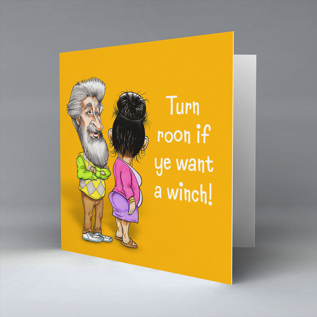 Turn roon! - Greetings Cards