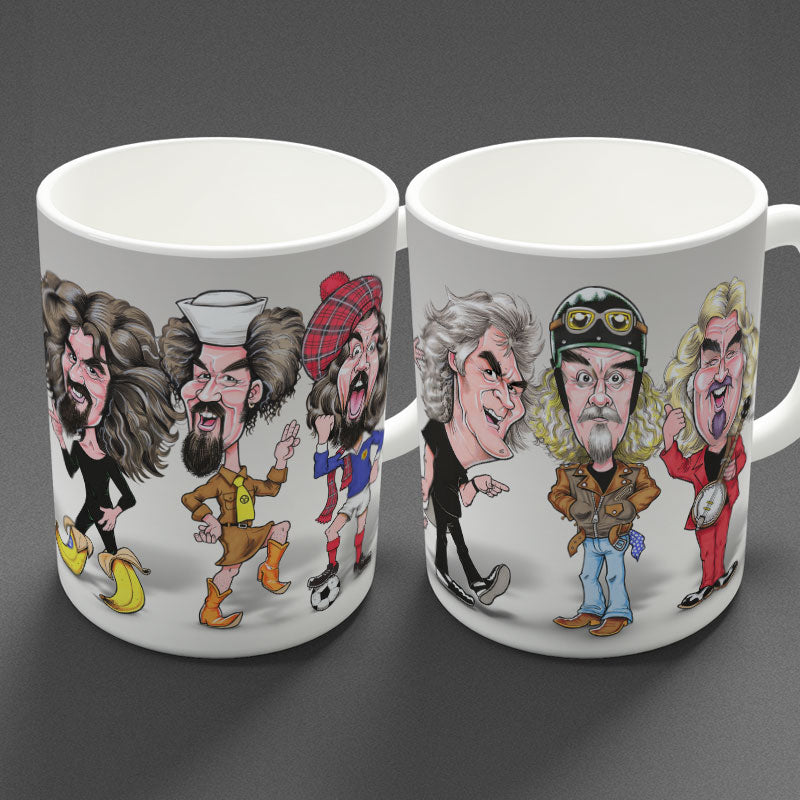 Young and Old Billy - set of 2 Mugs
