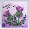 A Jaggy Thistle - Fridge Magnet pureminted