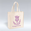 A Jaggy Thistle - Outline - Canvas Tote Bag pureminted