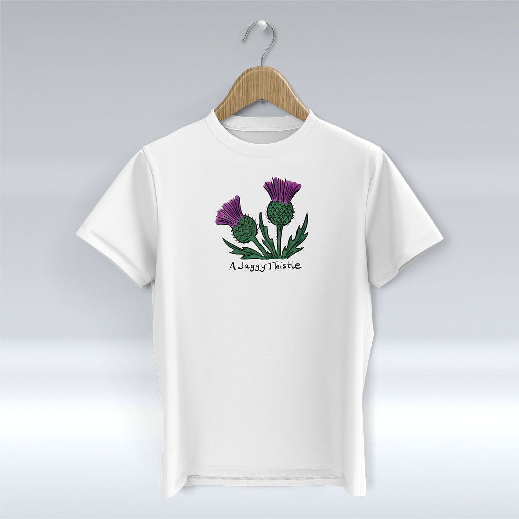 A Jaggy Thistle - T-Shirt pureminted