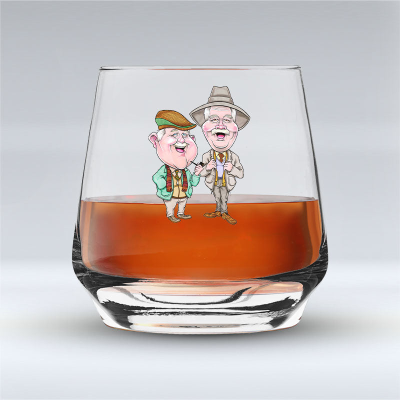 Auld Pals - Tapered Whisky Glass