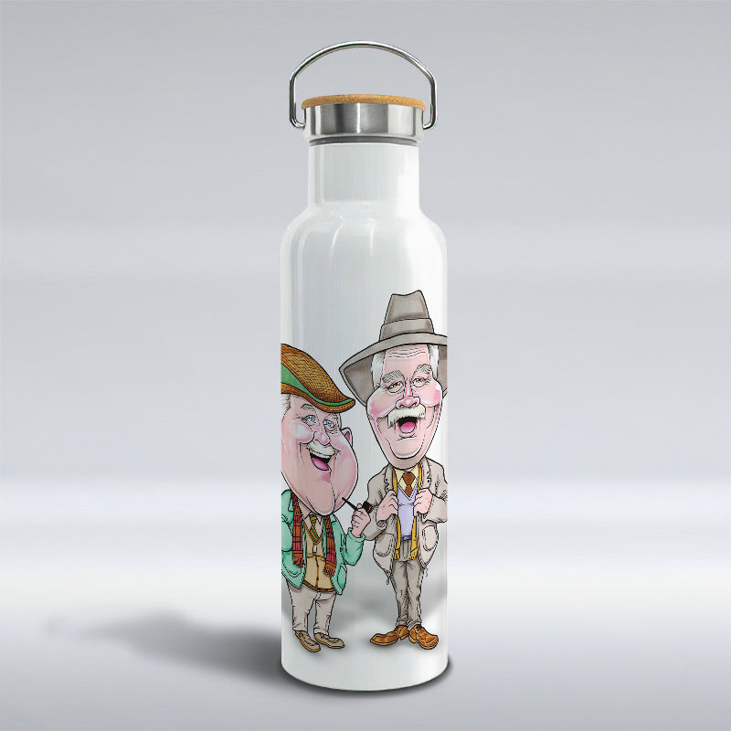Auld Pals - Thermal Water Bottle with Bamboo Lid
