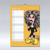 Oor Billy - 2027 Calendar Edd's Heads Caricatures