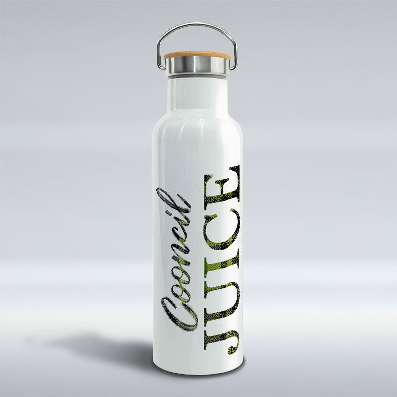 Cooncil Juice - Thermal Water Bottle with Bamboo Lid