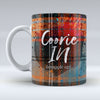 Coorie In - Orange Tartan - Mug