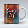 Coorie In - Orange Tartan - Mug