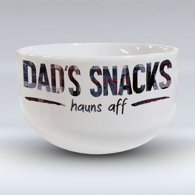 Dad's Snacks - Snack Bowl