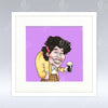 Hello gorgeous - Colour Mounted Print