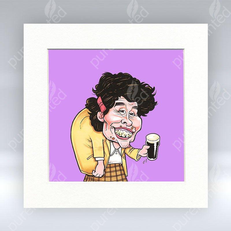 Hello gorgeous - Colour Mounted Print