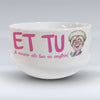 et tu - Snack Bowl Edd's Heads Caricatures