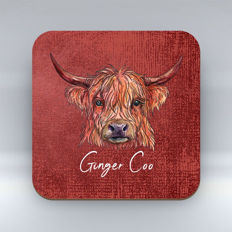 Ginger Coo - Coaster pureminted