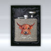 A Jaggy Thistle - Hip Flask pureminted