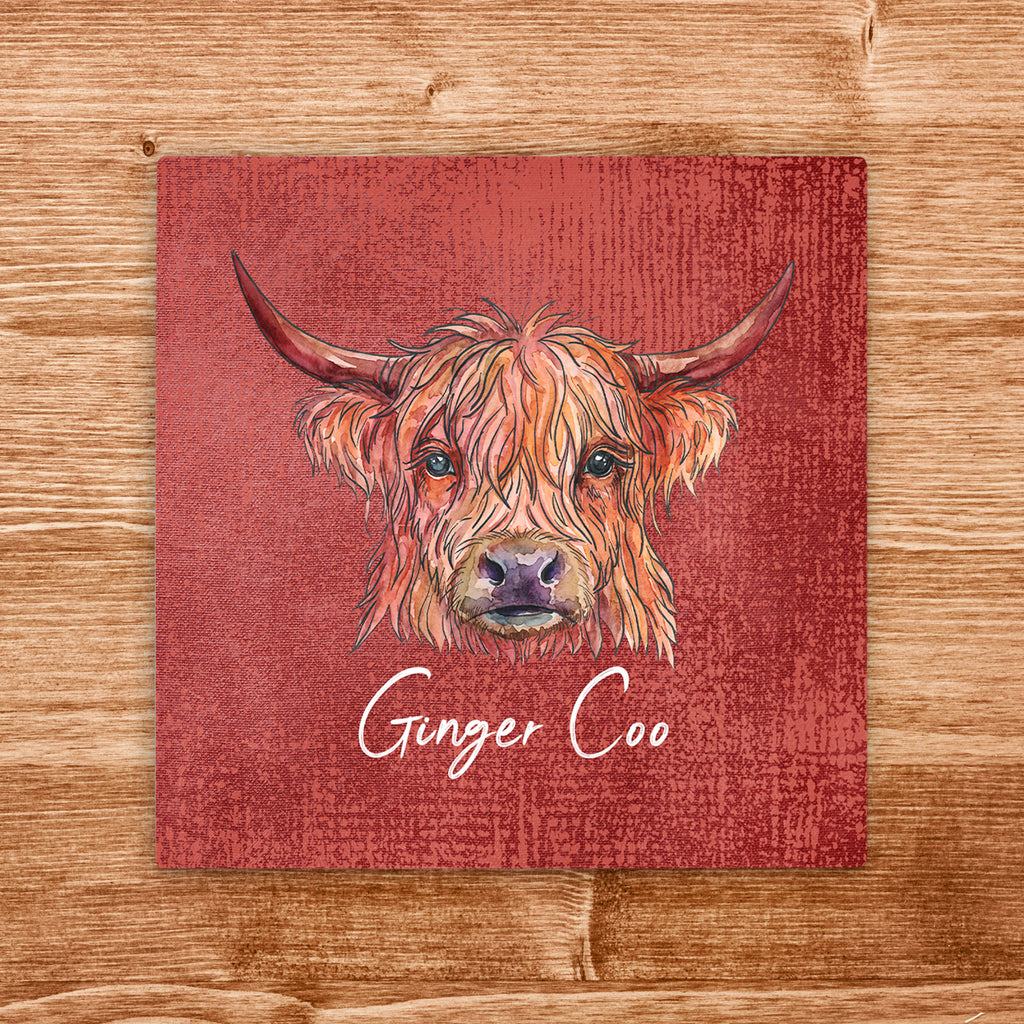 Ginger Coo - Glass Trivet pureminted