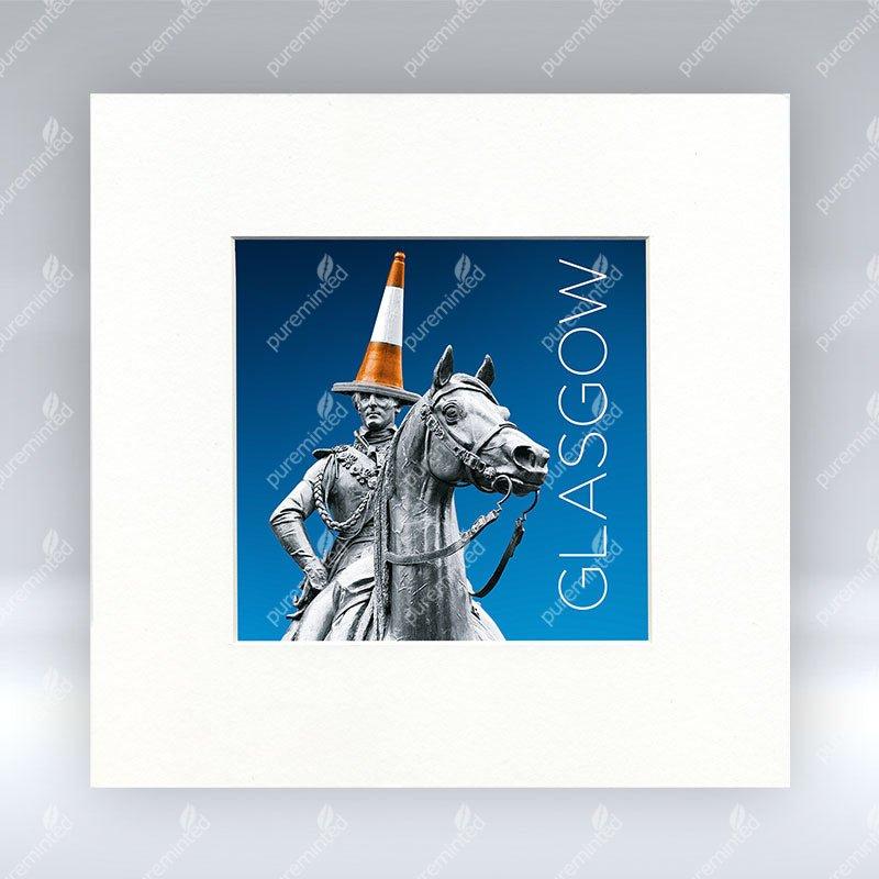 Glasgow Duke - Mounted Print pureminted