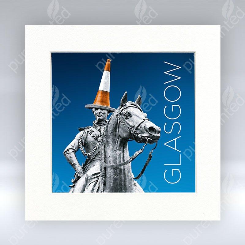 Glasgow Duke - Mounted Print