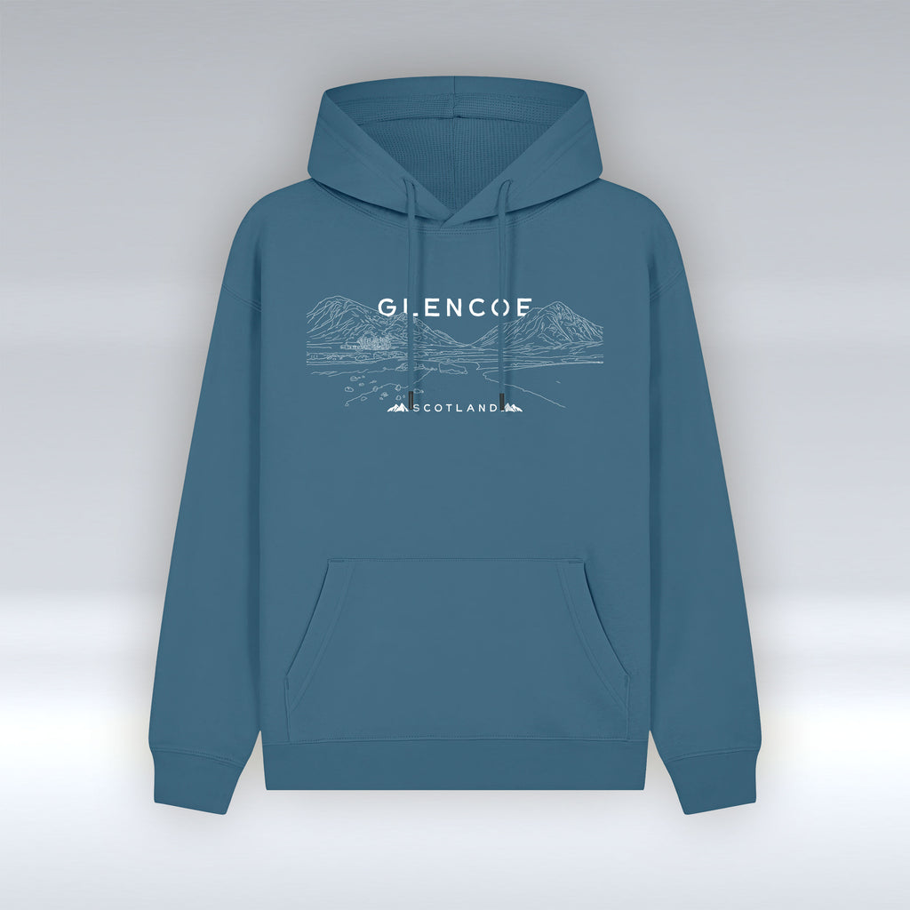 Glencoe - Outline - Hoodie pureminted