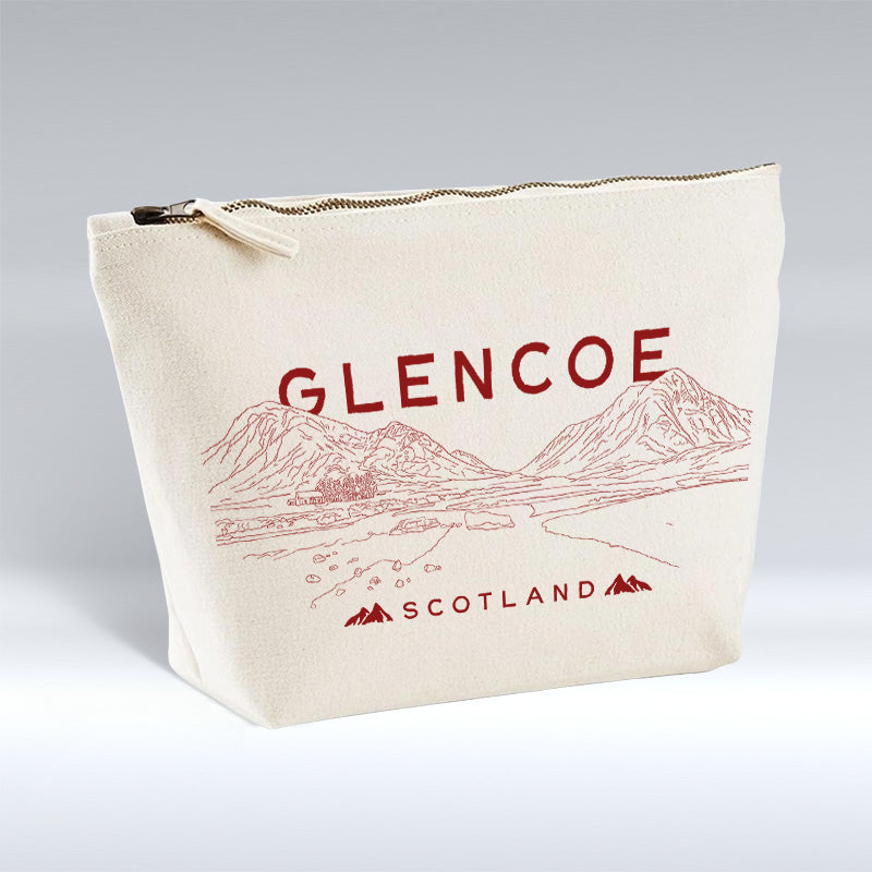 Glencoe - Outline - Zip Pouch pureminted
