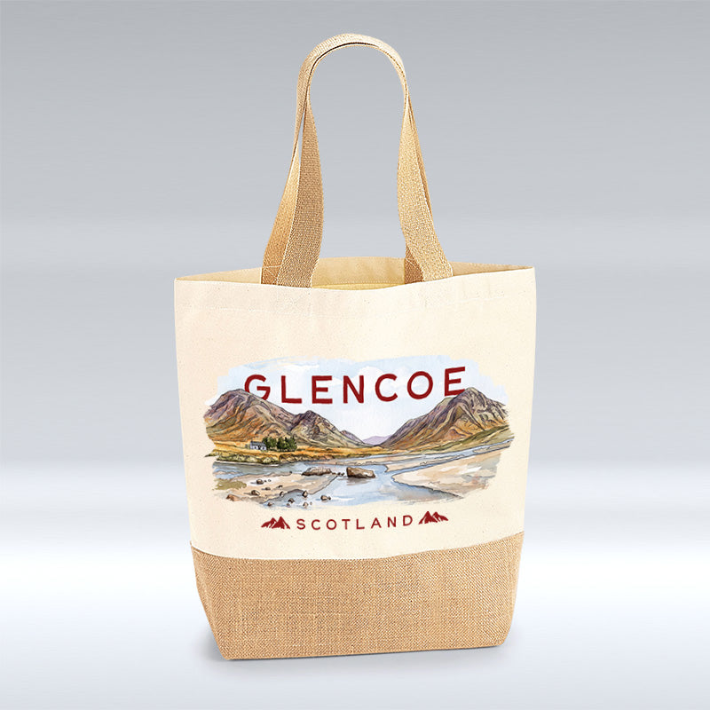 Glencoe - Shopper Jute Bag pureminted
