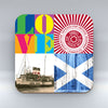 Glasgow Pop Art 3 - Coaster