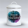 Hauns Aff Ma Biscuits - Metal Storage Tin