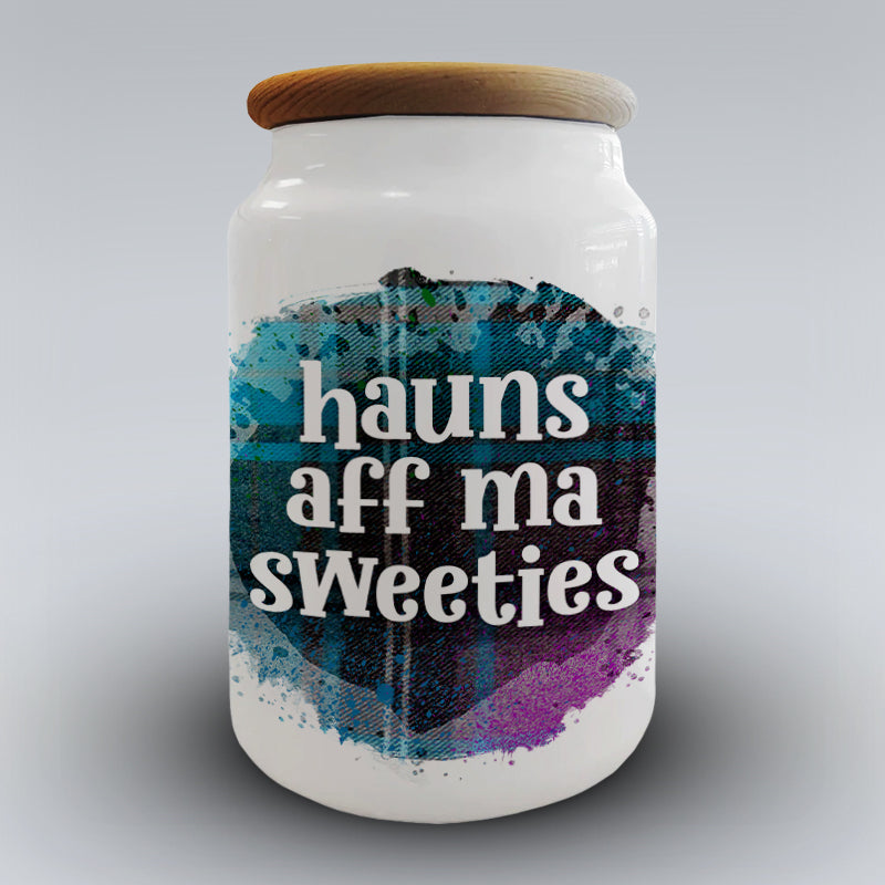 Hauns Aff Ma Sweeties - Small Storage Jar