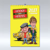 Hooky Street Heroes - 2027 Calendar Edd's Heads Caricatures