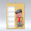 Hooky Street Heroes - 2027 Calendar Edd's Heads Caricatures