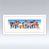 Hooky Street Heroes Line Up - Mounted Print