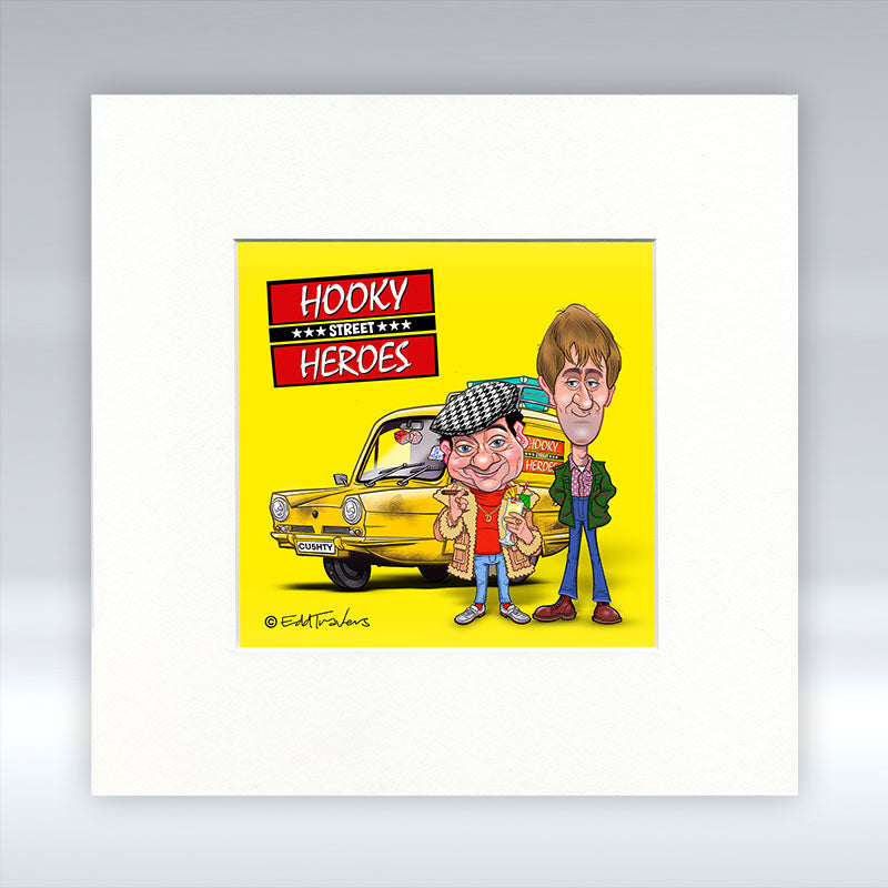 Hooky Street Heroes - Mounted Print