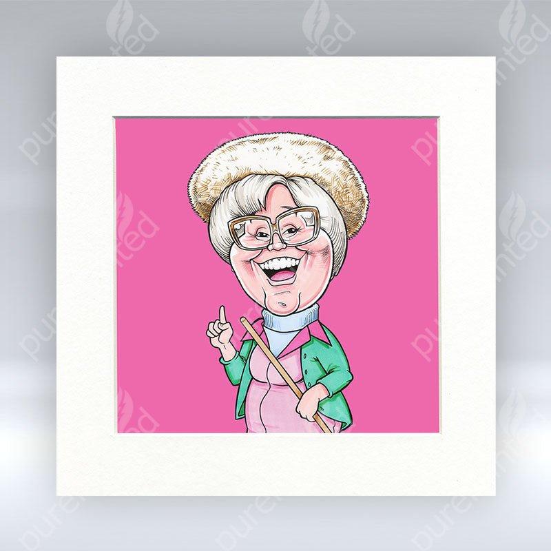 Have ye heard? - Colour Mounted Print