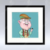 Ma Auld Pal - Colour Mounted Print