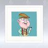 Ma Auld Pal - Colour Mounted Print