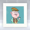 Ma Auld Pal - Colour Mounted Print