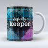 defin8ly a keeper! - Blue  Valentine Mug