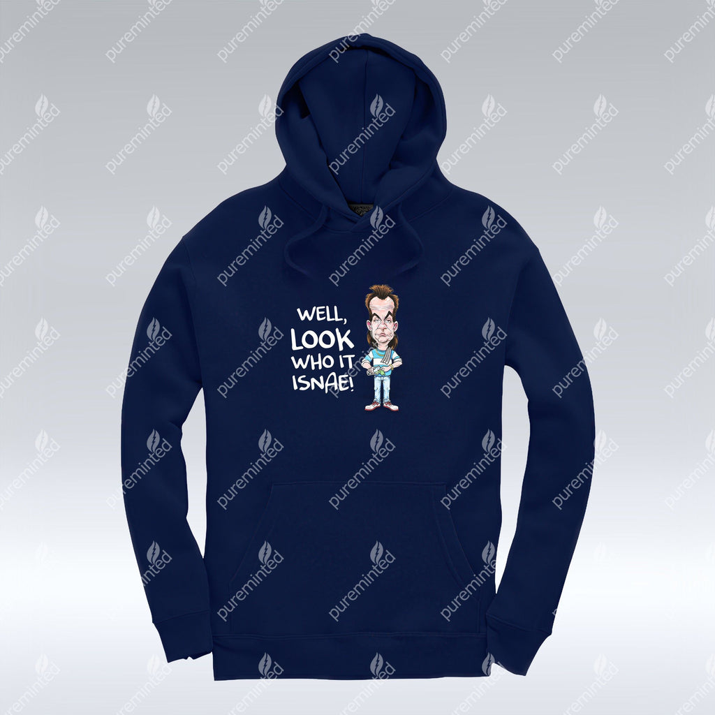 Look Who It Isnae - Oxford Navy Hoodie