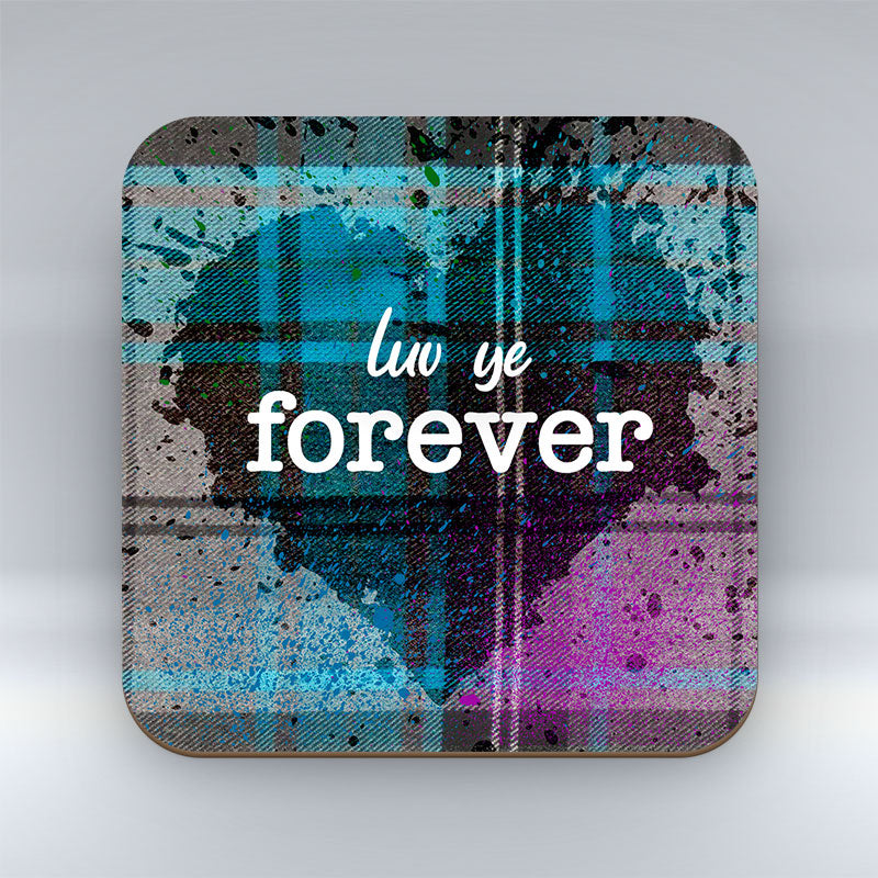 luv ye forever - Blue Valentine Coaster
