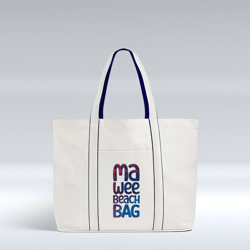 Ma Wee Beach Bag - Medium Tote Bag