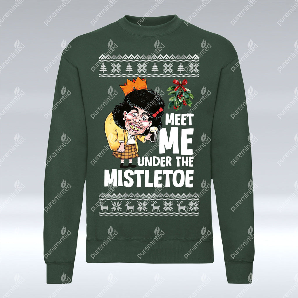 Meet Me Under The Mistletoe - Christmas Sweatshirt