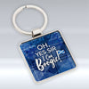 Oh Yes Sir - I Can Boogie - Square Keyring