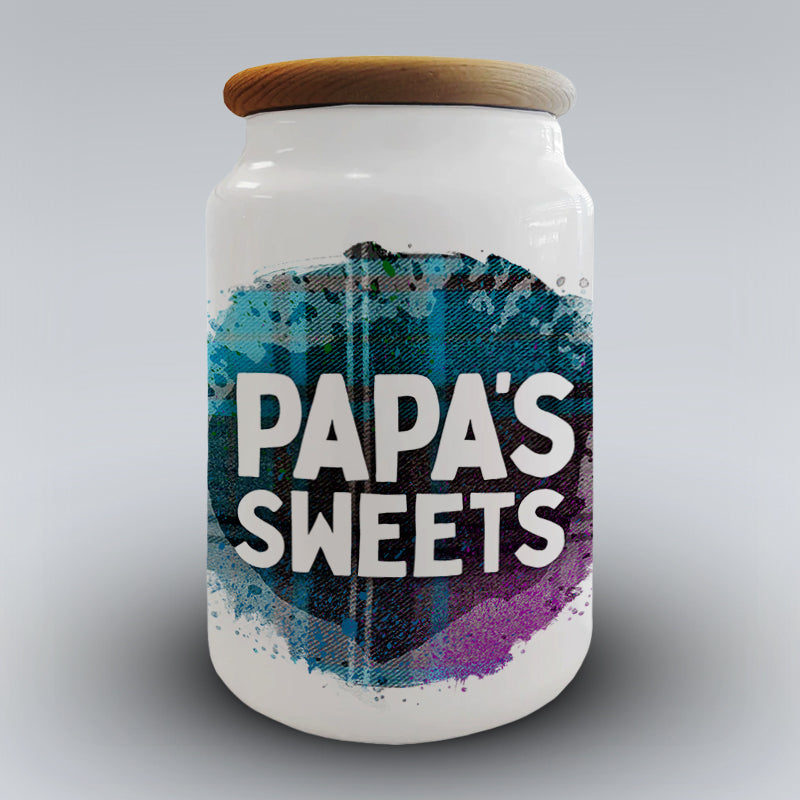 Papa's Sweets - Small Storage Jar