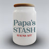 Papa's Stash - Small Storage Jar