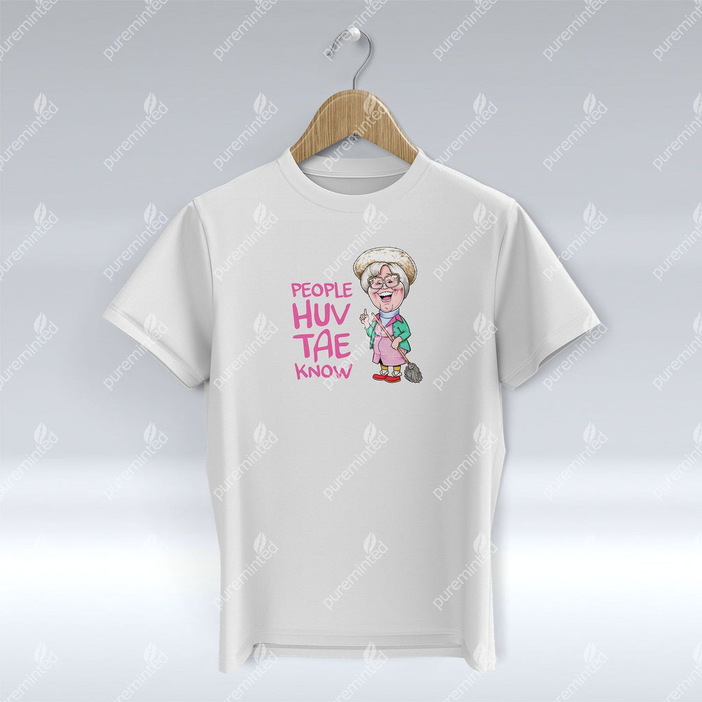 People Huv Tae Know - T-Shirt