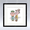 Platinum Auld Pals - Mounted Print