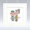 Platinum Auld Pals - Mounted Print