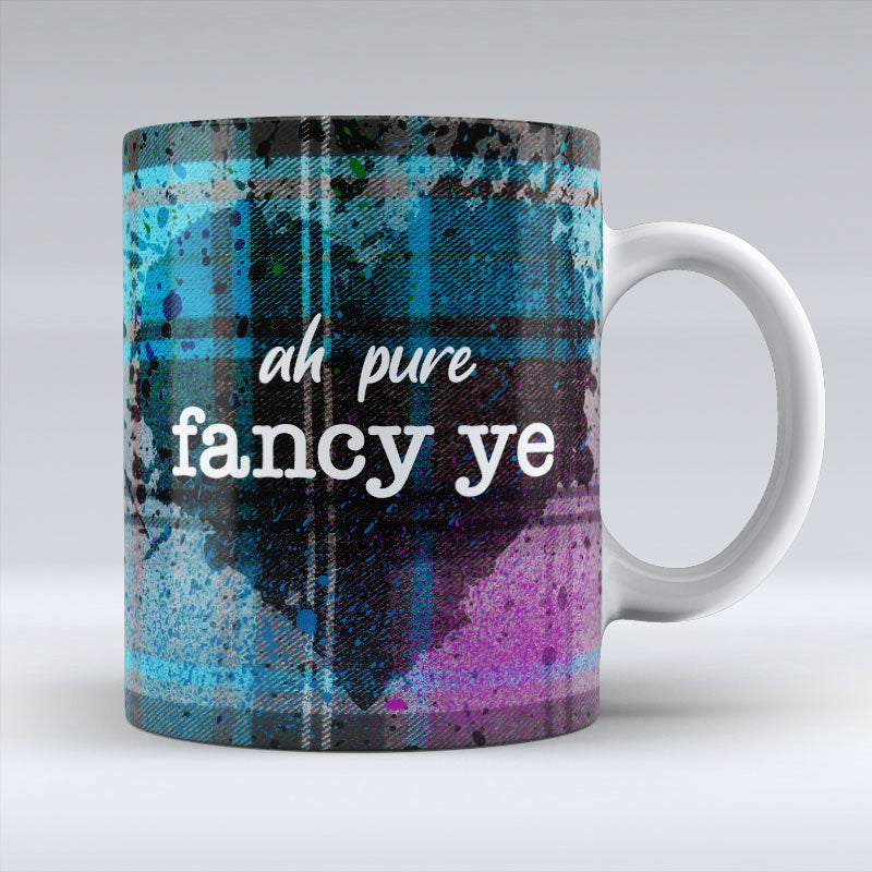 ah pure fancy ye - Blue Valentine Mug